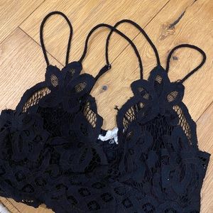 Black free people bralette